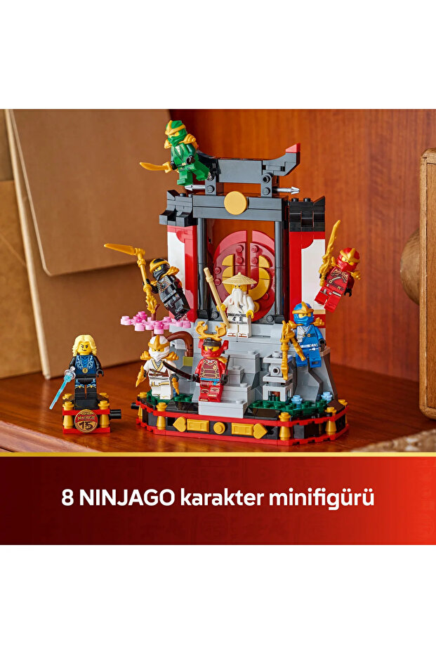 ® NINJAGO® Karakteri Sergileme Modeli 15. Yıl Dönümü 71866 - 14+ Oyuncak Yapım Seti (447 Parça) - 10