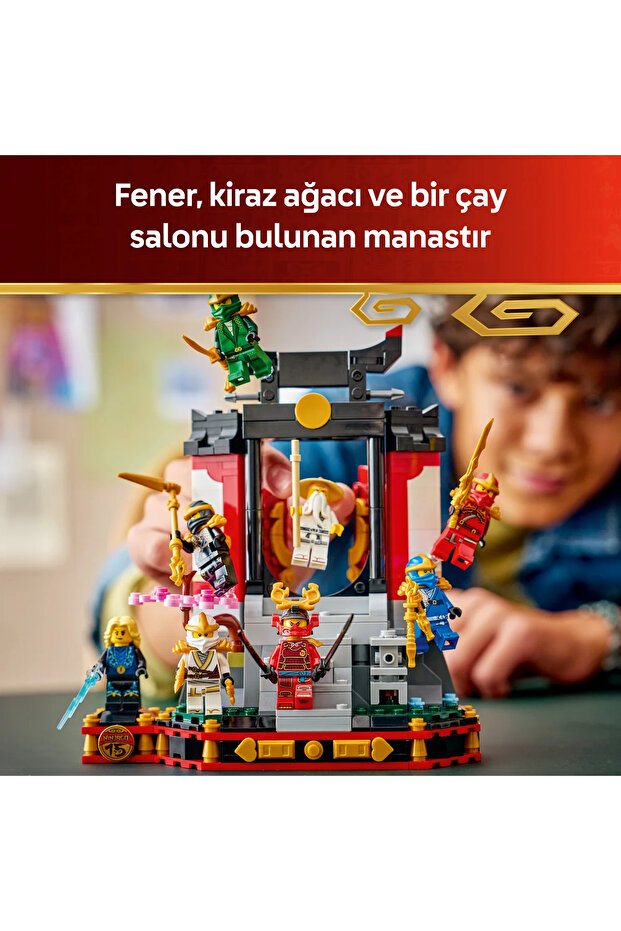 ® NINJAGO® Karakteri Sergileme Modeli 15. Yıl Dönümü 71866 - 14+ Oyuncak Yapım Seti (447 Parça) - 7