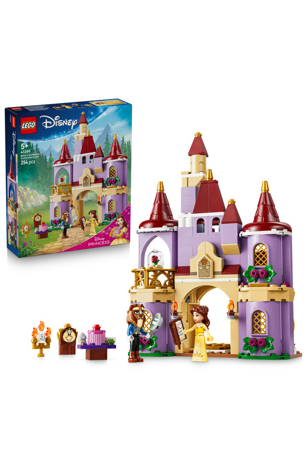 ® ǀ Disney Princess Güzel ve Çirkin’in Büyülü Şatosu 43289 – 5+ için Oyuncak Yapım Seti (254P)