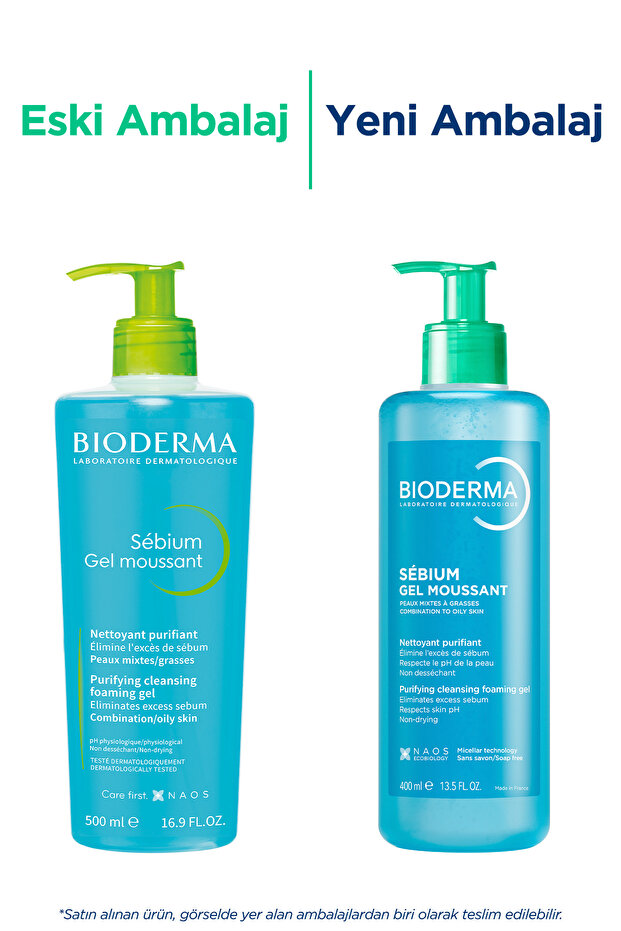 Sebium Foaming Gel Karma, Yağlı ve Akne Eğilimli Ciltler İçin Yüz ve Vücut Temizleme Jeli 400 ml - 2