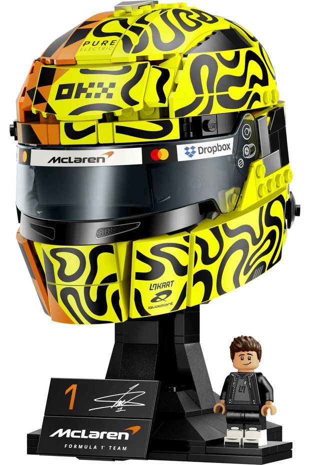 ® Editions McLaren Mastercard F1® Team Lando Norris Kaskı 43023 - 14+ için Oyuncak Yapım Seti (793P) - 3