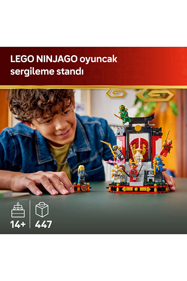 ® NINJAGO® Karakteri Sergileme Modeli 15. Yıl Dönümü 71866 - 14+ Oyuncak Yapım Seti (447 Parça) - 6