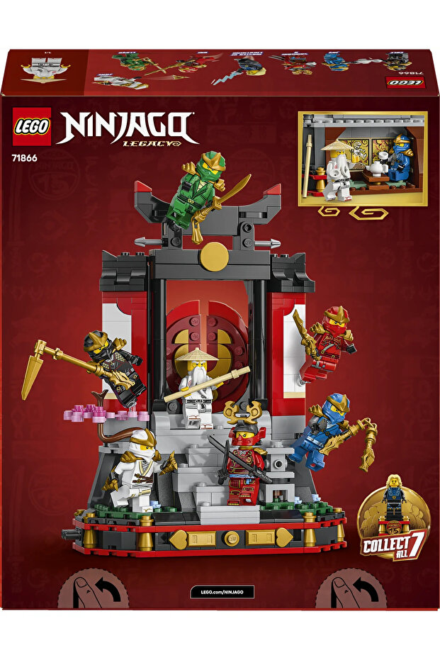 ® NINJAGO® Karakteri Sergileme Modeli 15. Yıl Dönümü 71866 - 14+ Oyuncak Yapım Seti (447 Parça) - 5