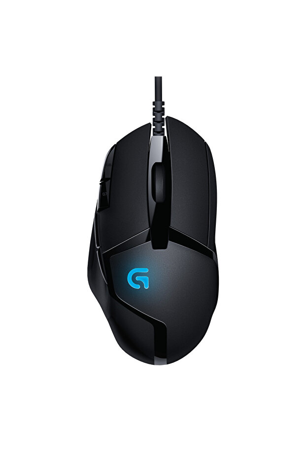 G G402 Hyperion Fury 4000 DPI Ultra Hızlı 500 IPS Oyuncu Mouse, Siyah 910-004068 - 1
