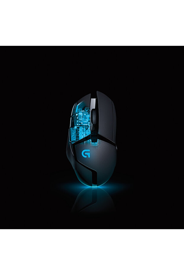 G G402 Hyperion Fury 4000 DPI Ultra Hızlı 500 IPS Oyuncu Mouse, Siyah 910-004068 - 5