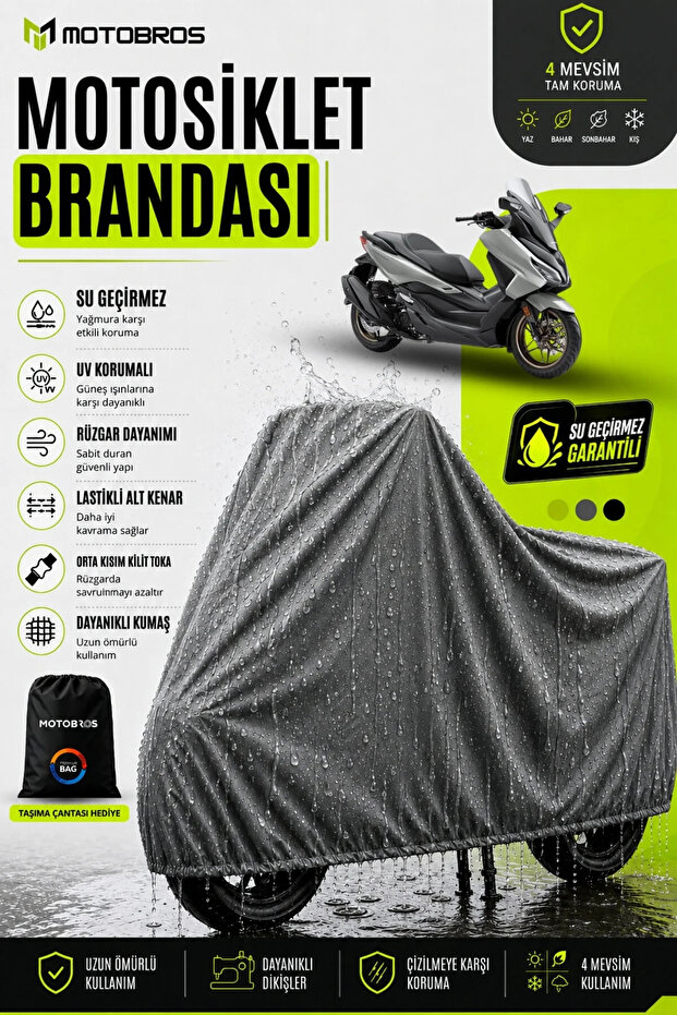 Honda Forza 250 Motorcycle - THICKEST Fabric, Lasting Use