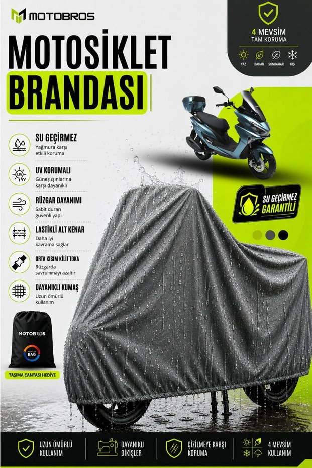 Motorcycle Tarpaulin Rks Newlight (Thickest) Fabric Lifespan Use (Buckle)