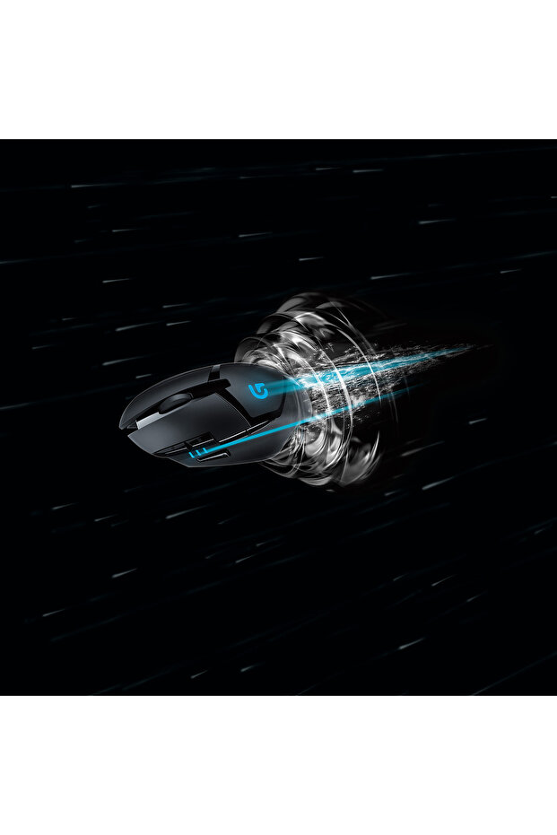 G G402 Hyperion Fury 4000 DPI Ultra Hızlı 500 IPS Oyuncu Mouse, Siyah 910-004068 - 3