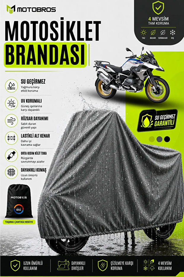 Bmw Gs Motorcycle - Thickest and Buckled Fabric (Lasting Use)