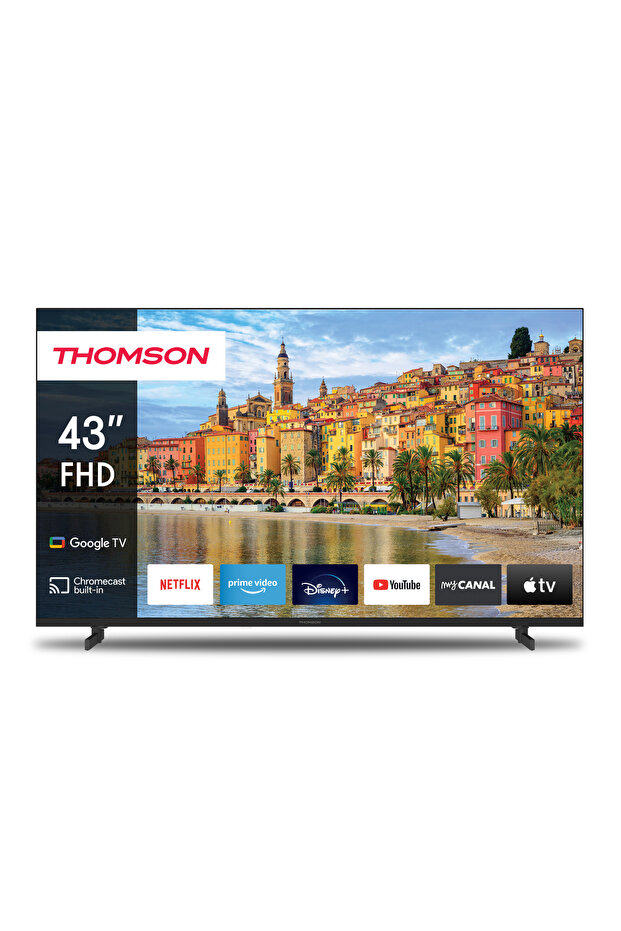 43FG2S14 43 inç 109 Ekran Uydu Alıcılı Google Smart FHD LED TV - 1