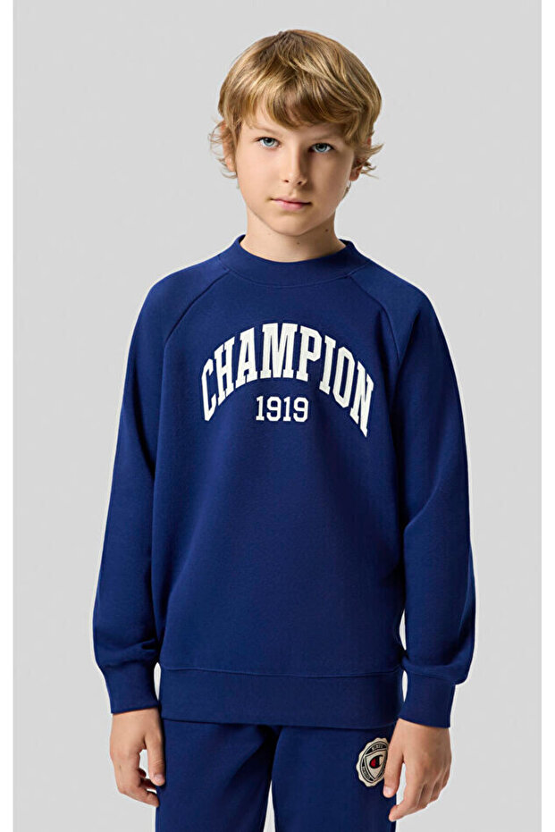 State of Play Crewneck Sweatshirt Navy Blue Kids' Sweatshirt - 307233-Bs567
