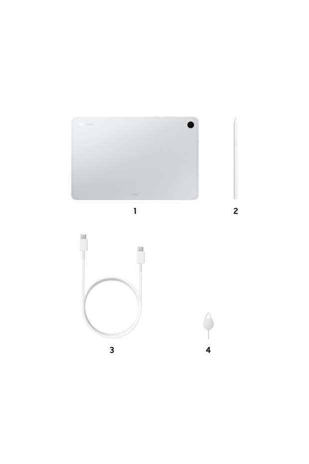 Galaxy Tab S11 12GB 128GB Gümüş Tablet - 8