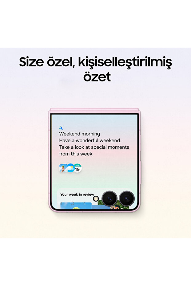 Galaxy Z Flip8 12GB/512GB Grafit Gri Cep Telefonu - 5