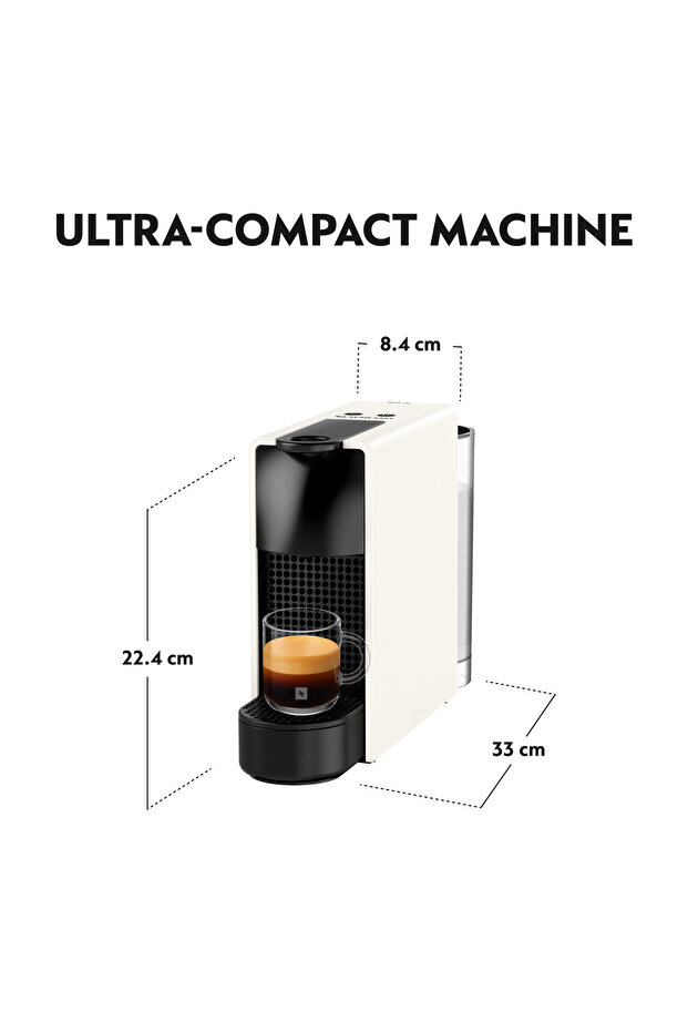 C30 Essenza Mini Espresso Kahve Makinesi, Beyaz - 5