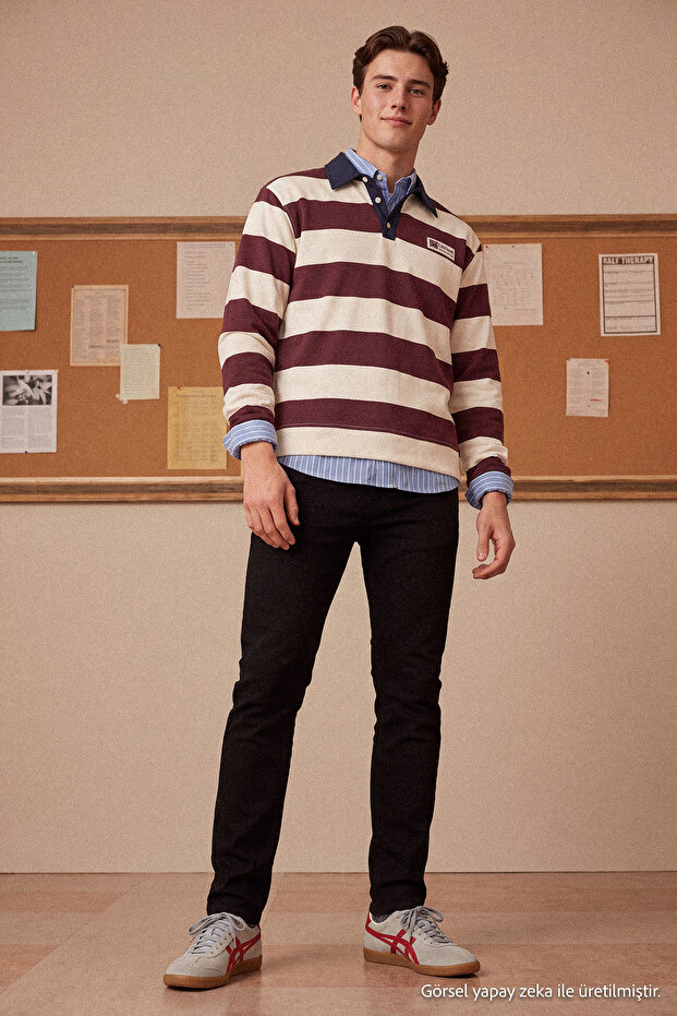 Siyah Smoke Erkek Regular Jeans TMNSS25JE00001 - 4