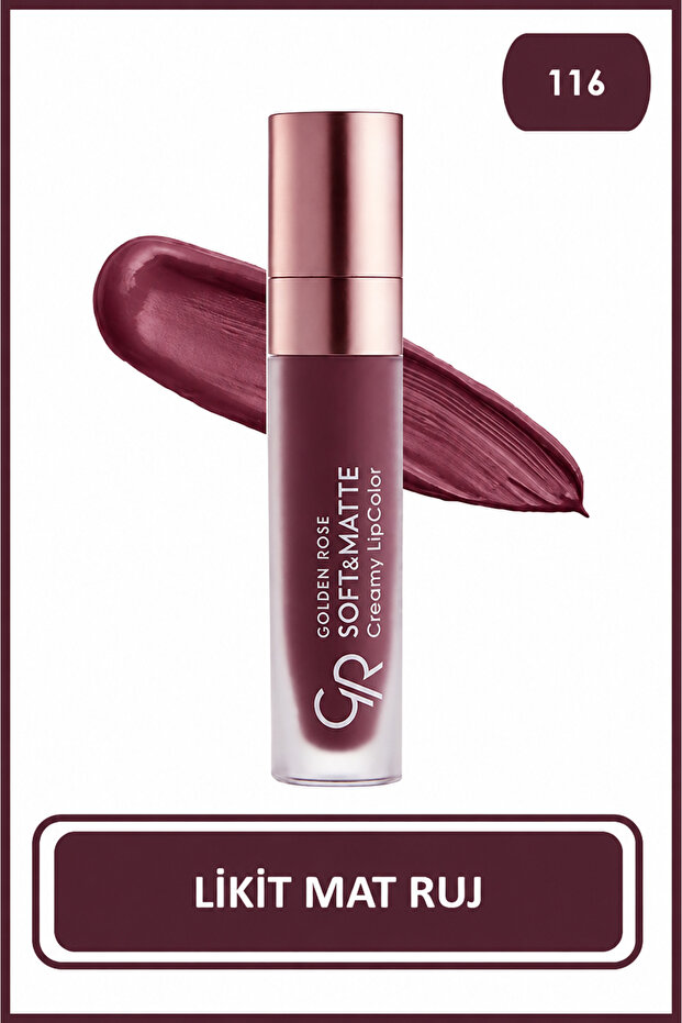 Soft & Matte Creamy Lipcolor No: 116 Mulberry - Likit Mat Ruj