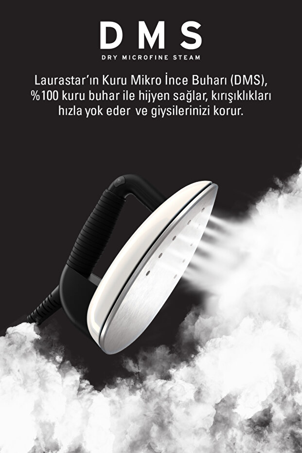 Lift Buhar Kazanlı Ütü - Beyaz (%100 Kuru Buhar Teknolojisi, %50 Zaman Tasarrufu) - 3