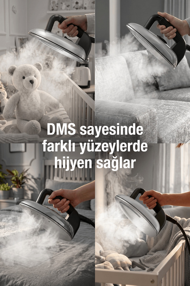 Lift Xtra Buhar Kazanlı Ütü - Gümüş (%100 Kuru Buhar Teknolojisi, %50 Zaman Tasarrufu) - 12