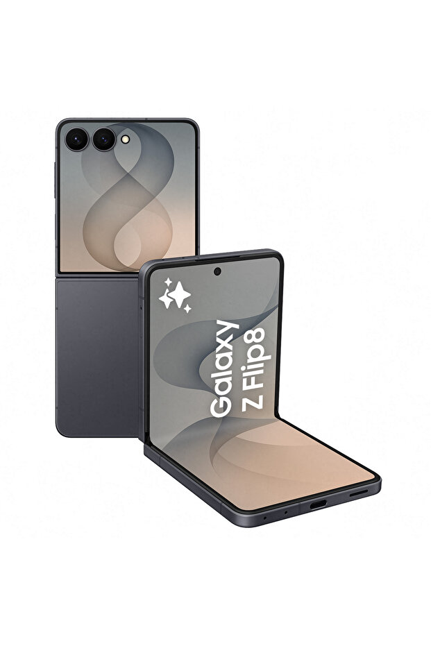 Galaxy Z Flip8 12GB/512GB Grafit Gri Cep Telefonu - 1