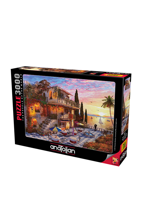 3000 Piece Jigsaw Puzzle - Romance in the Mediterranean 4911