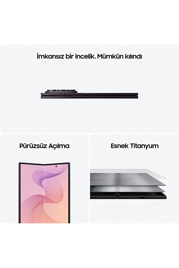 Galaxy Z Fold8 Ultra 12GB/512GB Krem Cep Telefonu - 4
