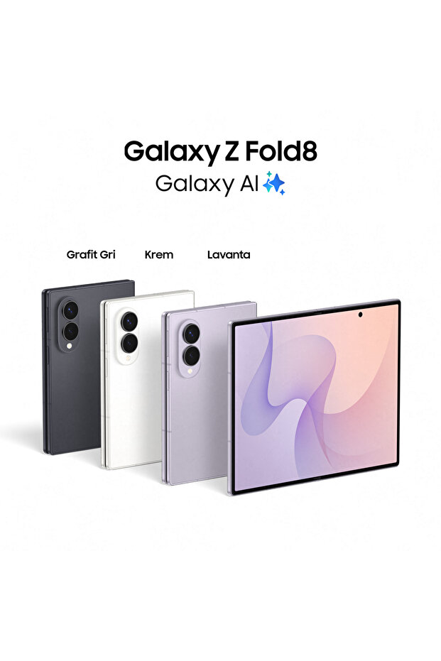 Galaxy Z Fold8 16GB/1TB Grafit Gri Cep Telefonu - 2