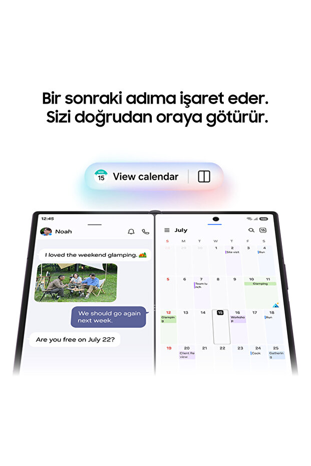 Galaxy Z Fold8 Ultra 16GB/1TB Krem Cep Telefonu - 5
