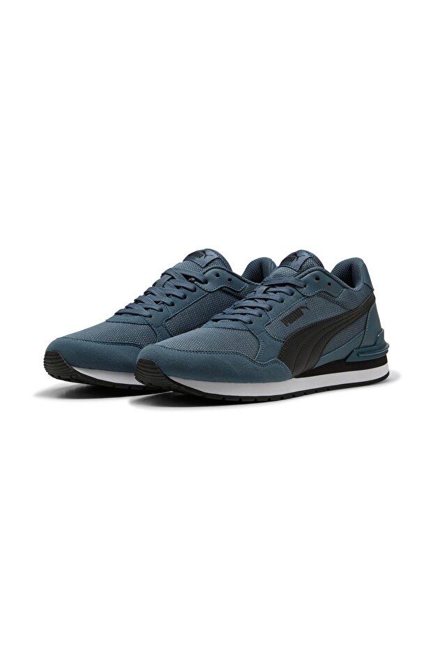 حذاء ST Runner v4 Mesh باللون الأزرق المسائي - أسود من PUMA