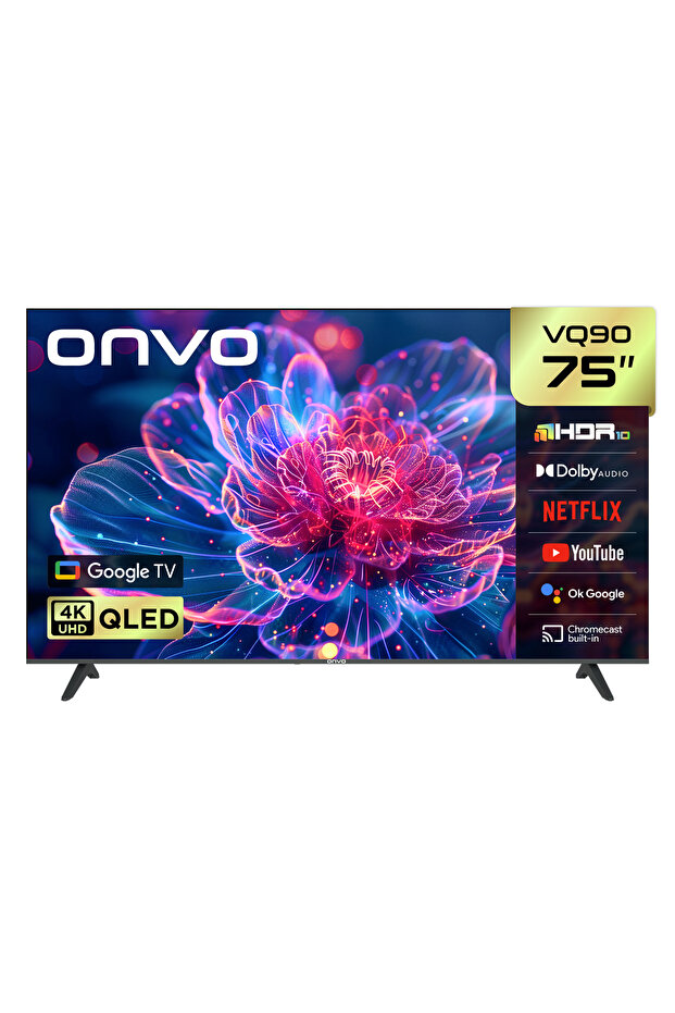 75VQ90F3UA 75'' 190 Ekran Uydu Alıcılı 4K Ultra HD Google Smart QLED TV - 1
