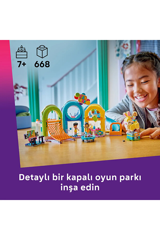 ® Friends Eğlenceli Kapalı Oyun Parkı 42686 – 7+ Yaş Çocuklar için Oyuncak Yapım Seti (668P) - 5