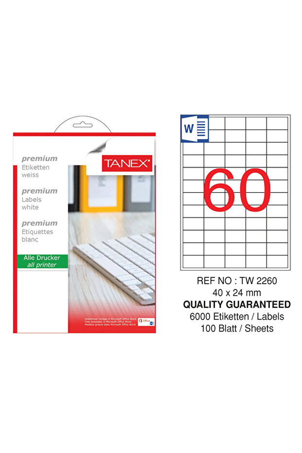 TW-2260 ملصق ليزر 100 YP 40x24 ليزر-كوبي-إنكجيت
