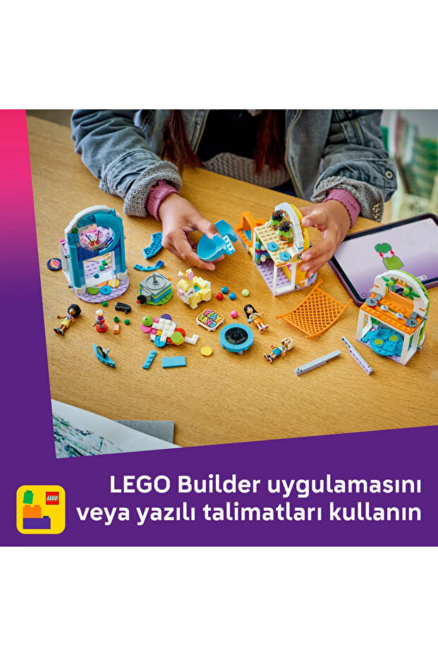 ® Friends Eğlenceli Kapalı Oyun Parkı 42686 – 7+ Yaş Çocuklar için Oyuncak Yapım Seti (668P) - 9