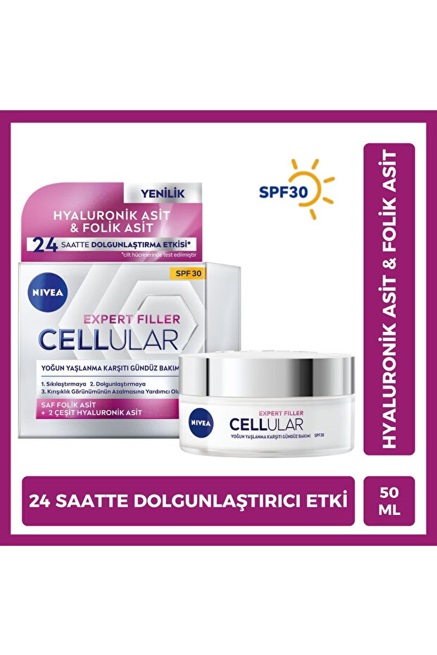 Spf30 Cellular Expert Filler Anti-Aging Day Cream 50ml, Sculpting, Plumping