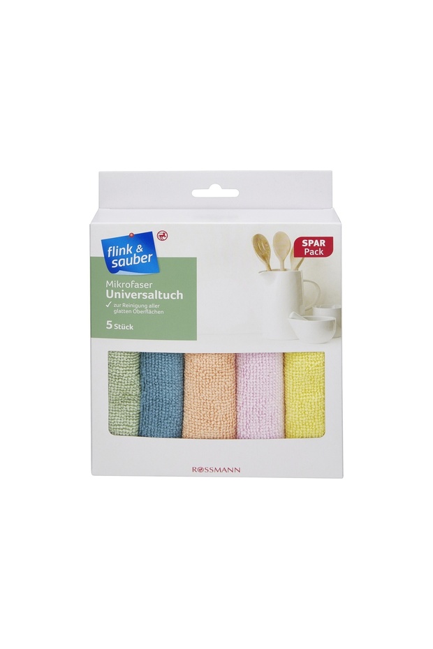 Microfiber Dusting Cloth Microfiber, Pack of 5