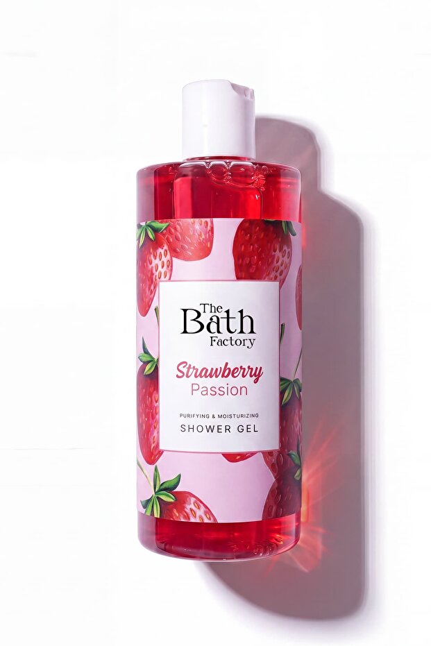 Moisturizing and Nourishing Strawberry Passion Shower Gel 400 ml