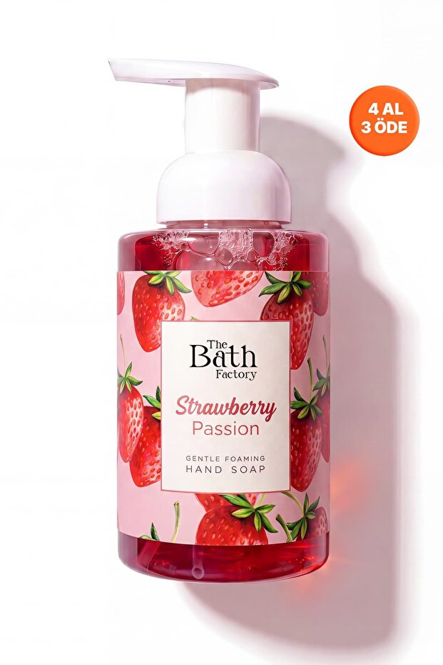 صابون رغوي مرطب بالفراولة 300 مل