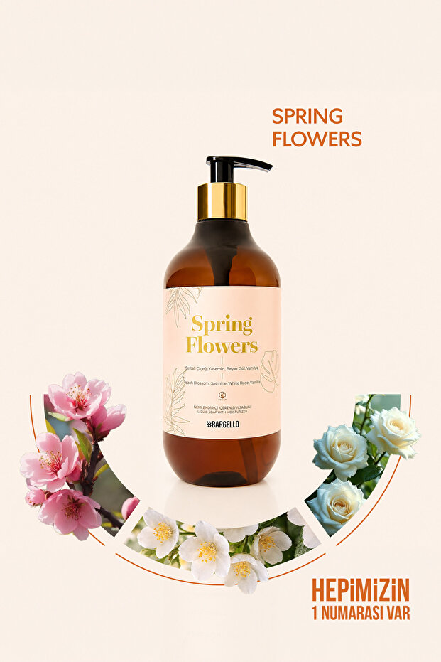 Spring Flowers 550 Ml Liquid Soap