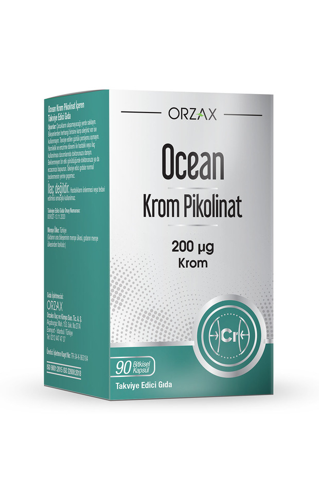 Chromium Picolinate 20 Mcg 90 Capsules 8697595872710