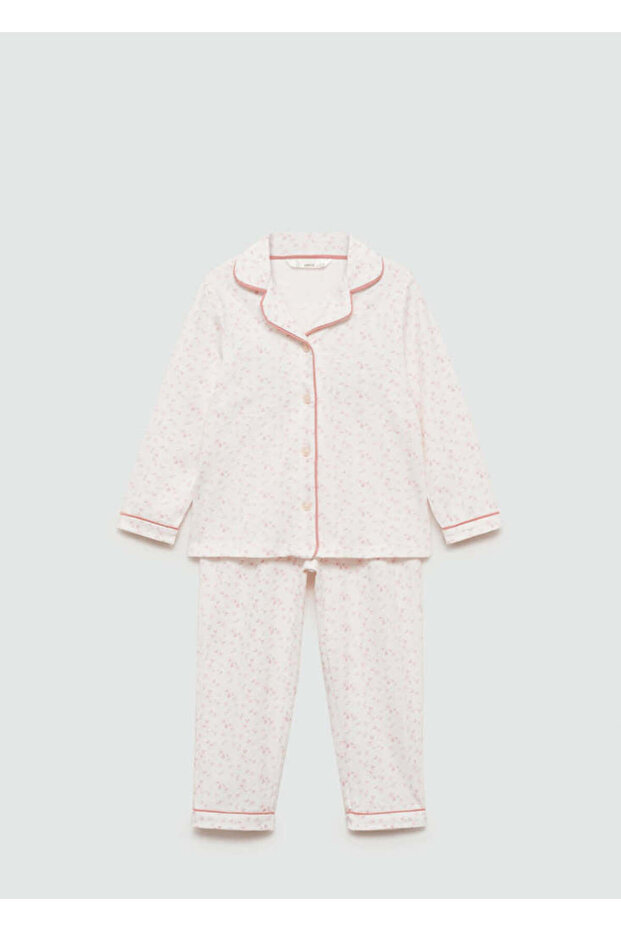 Kirik White Pajama Bottoms for Baby Girl - 77034442