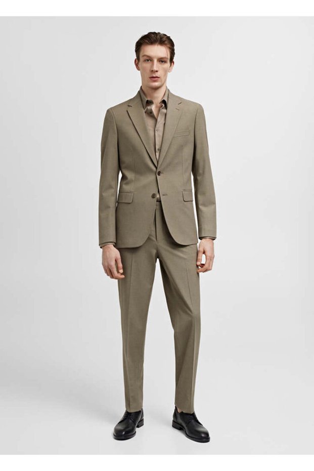 Yeşil Erkek Blazer Ceket 67005989