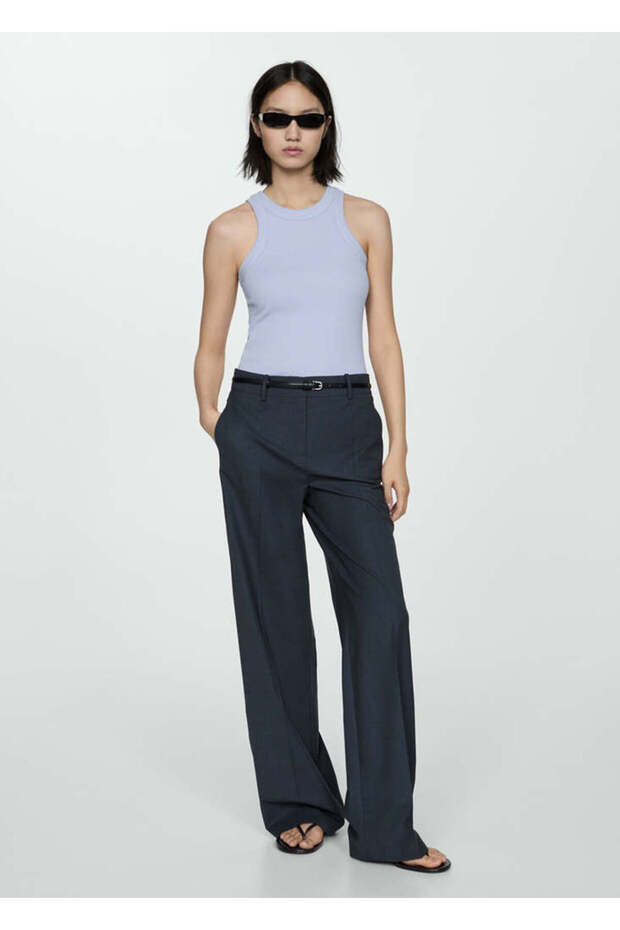 Sky Blue Women Bustier 77080594