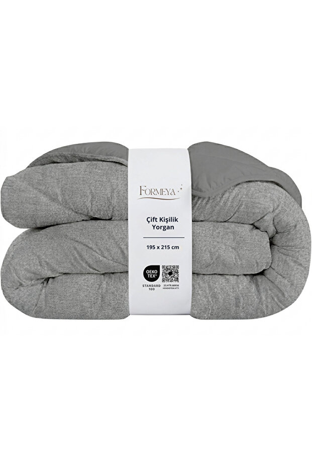Anthracite Gray Soft Four Seasons Duvet Double 195*215