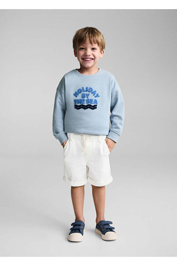 Baby Boy White Shorts & Bermuda