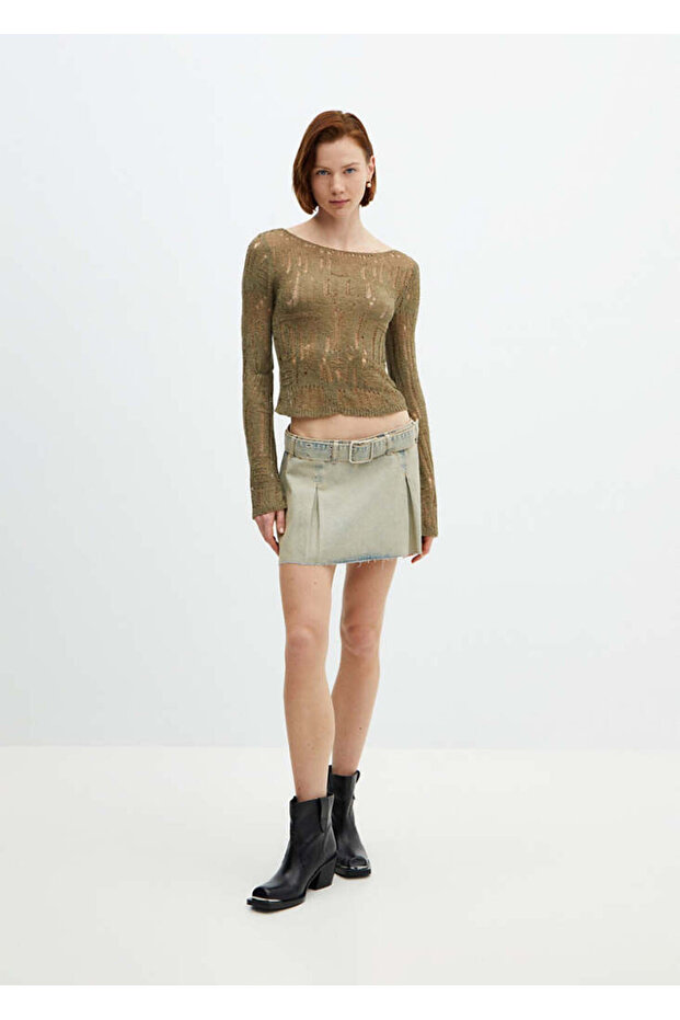 Women's Khaki Sweater 67097908