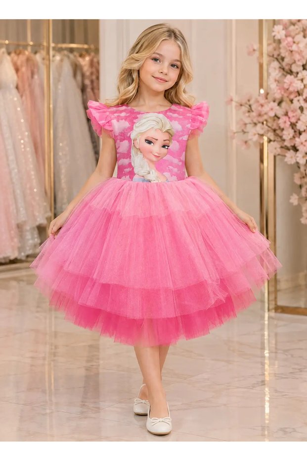 ELSA PARTİ ELBİSESİ