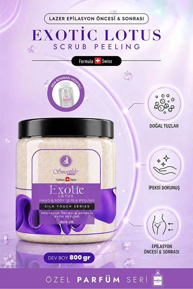LOTUS PERMANENT SCENTED 800 G. Hair Removal Laser Peeling Razor Waxing Ingrown Pelling