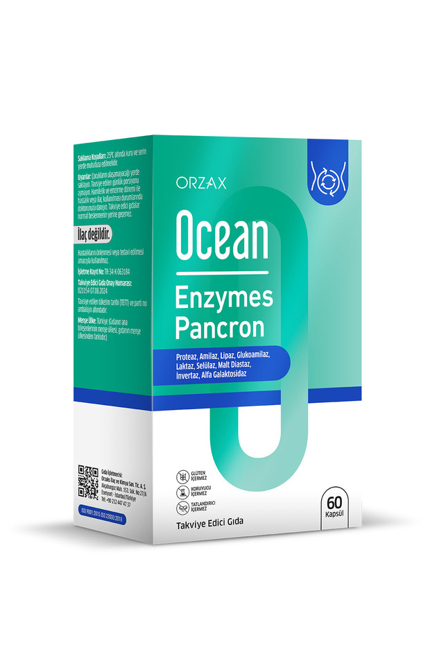 Enzymes Pancron 60 Kapsül