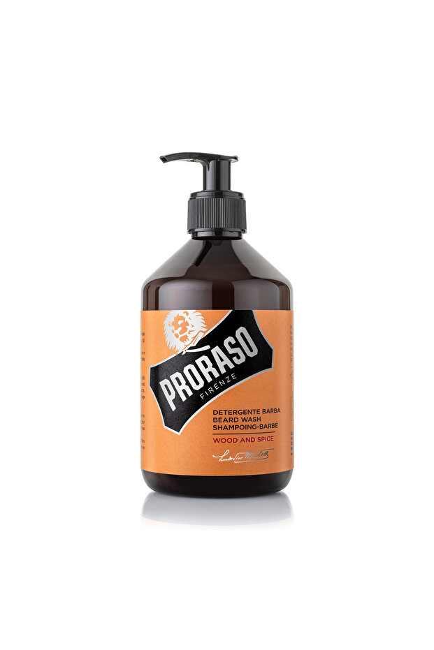 Beard Shampoo / Beard Shampoo Wood-Spice 500 ml