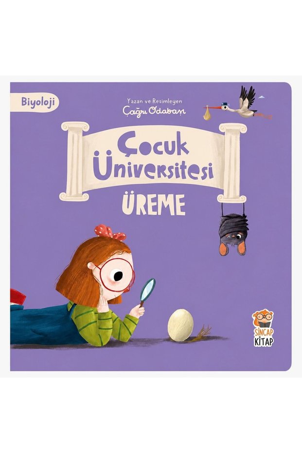 Çocuk Üniversitesi Biyoloji Üreme | Educational Biology and Life Cycle Book 3-6 Years Old
