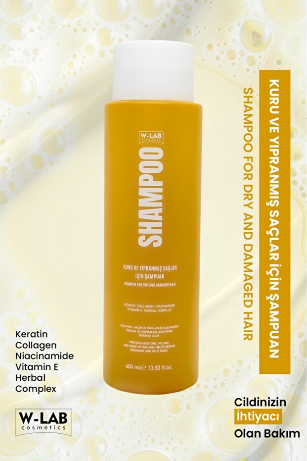 Shampoo for Dry and Damaged Hair 400 ml